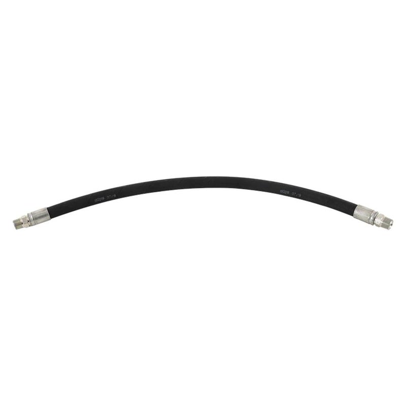 Complete Tractor 3001-0003 Hydraulic Hose Compatible with/Replacement for Tractors - 3/8" x 24" SAE 100 R2AT 2 wire Hydraulic hose assembly (4780 psi) - Image 1